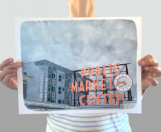 11x14 Print - Pike Place Market