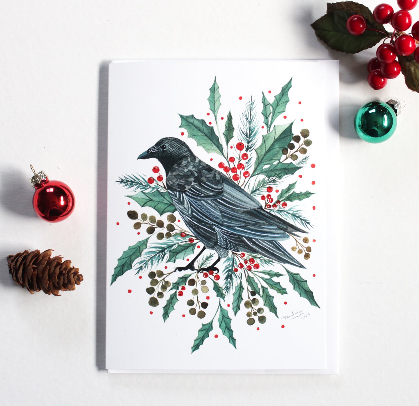 Holiday Card - Holiday Crow