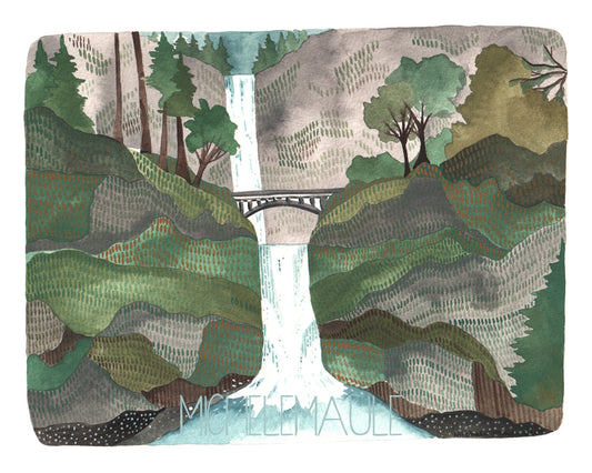 Multnomah Falls - 8x10" Print