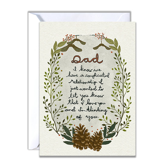 Father's Day Card - Complicated Father's Day Card