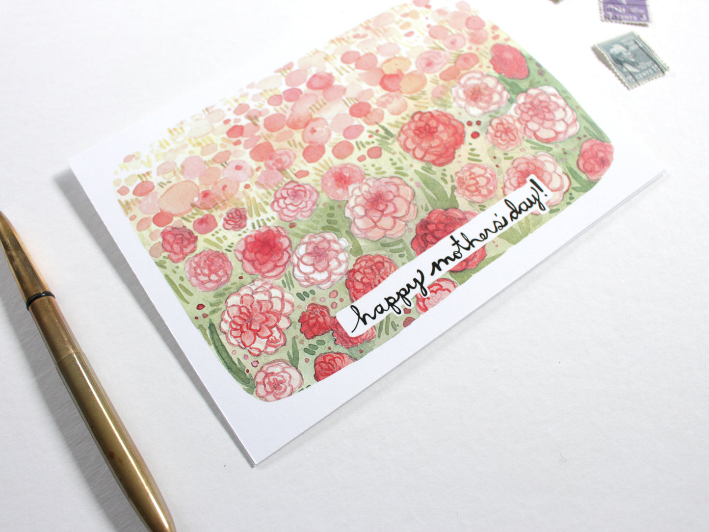 Mother's Day Card - Dahlia Field