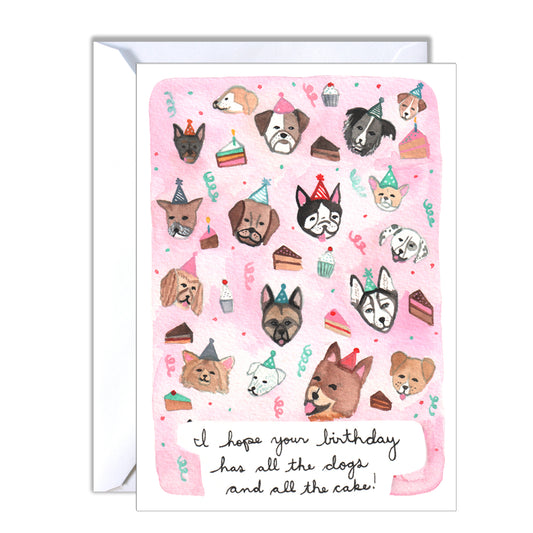Birthday Card - All the Dogs