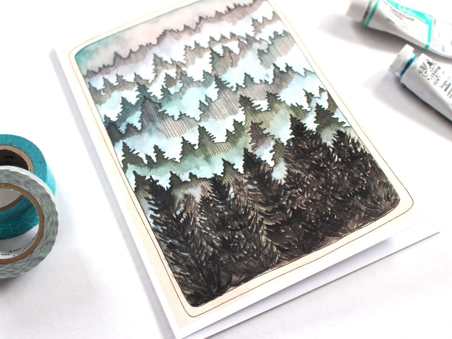 Forest Greeting Card
