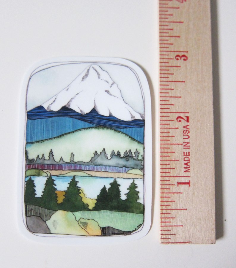 Single Sticker - Mt Hood