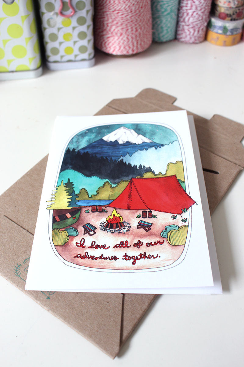 Greeting Card - Adventures Together