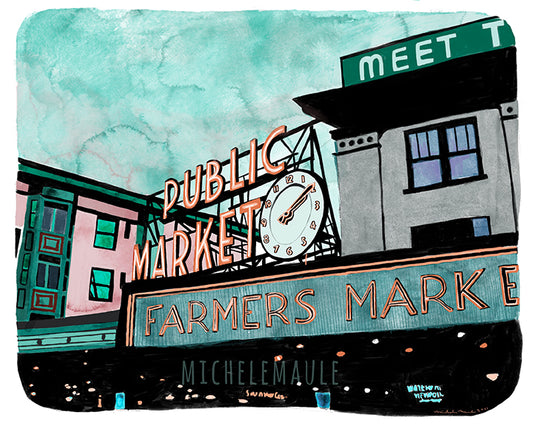 8x10 Pike Place Market Print