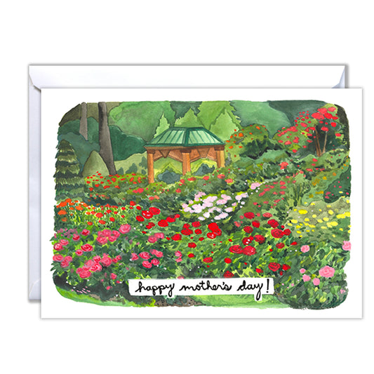 Mother's Day Card - Rose Garden