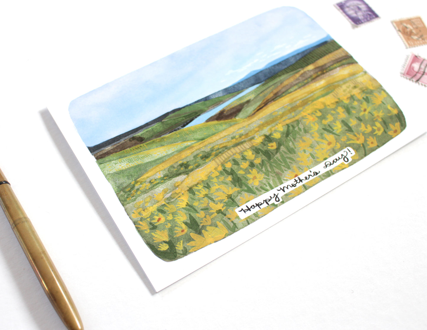 Mother's Day Blank Card - Wildflowers