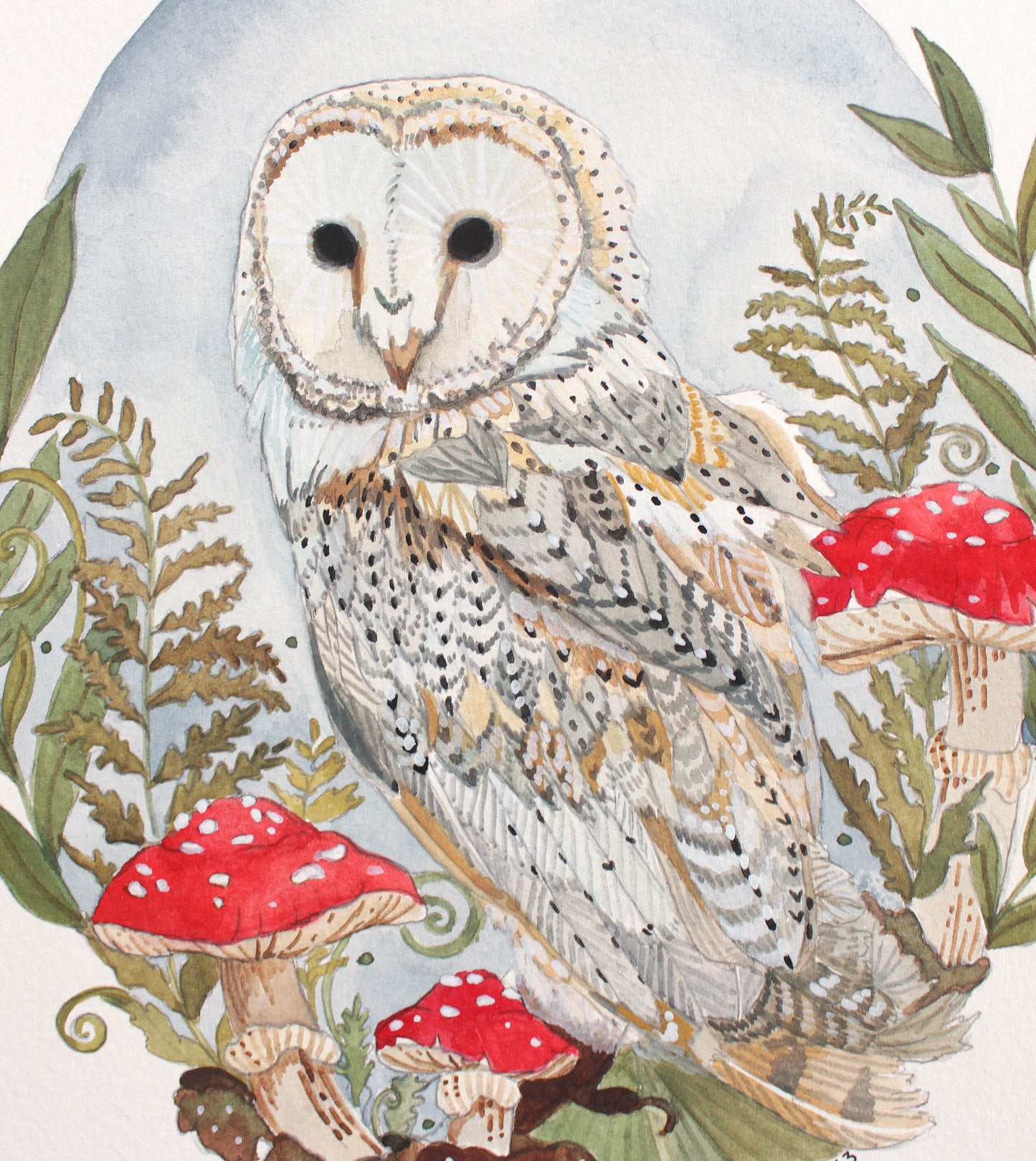 Original Painting - Barn Owl