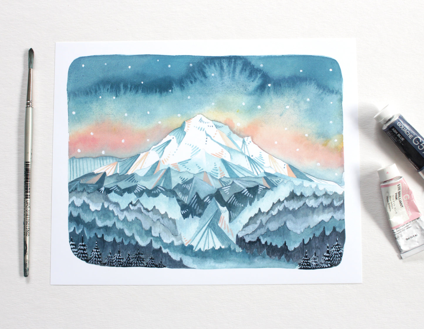 8x10 Print - Mt Hood Morning