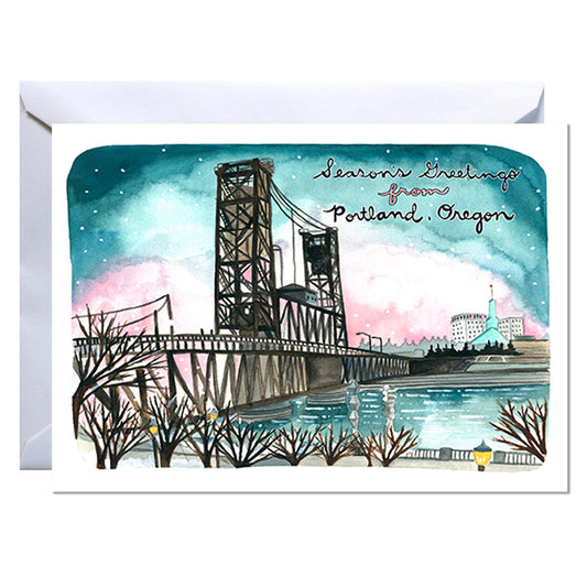 Steel Bridge Holiday Cards
