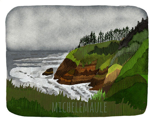 8x10" Print - Cape Disappointment