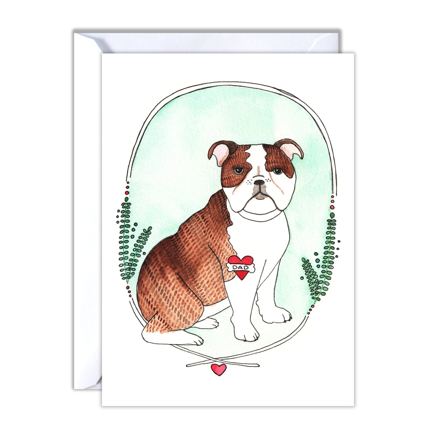 Dad Dog Father's Day Card