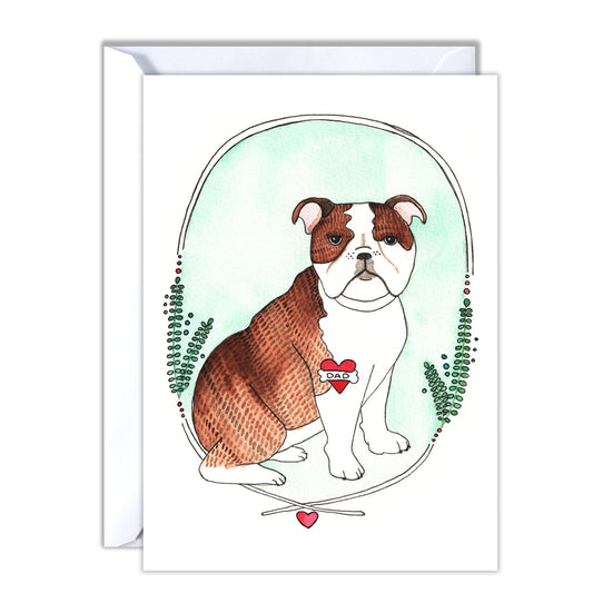 Dad Dog Father's Day Card