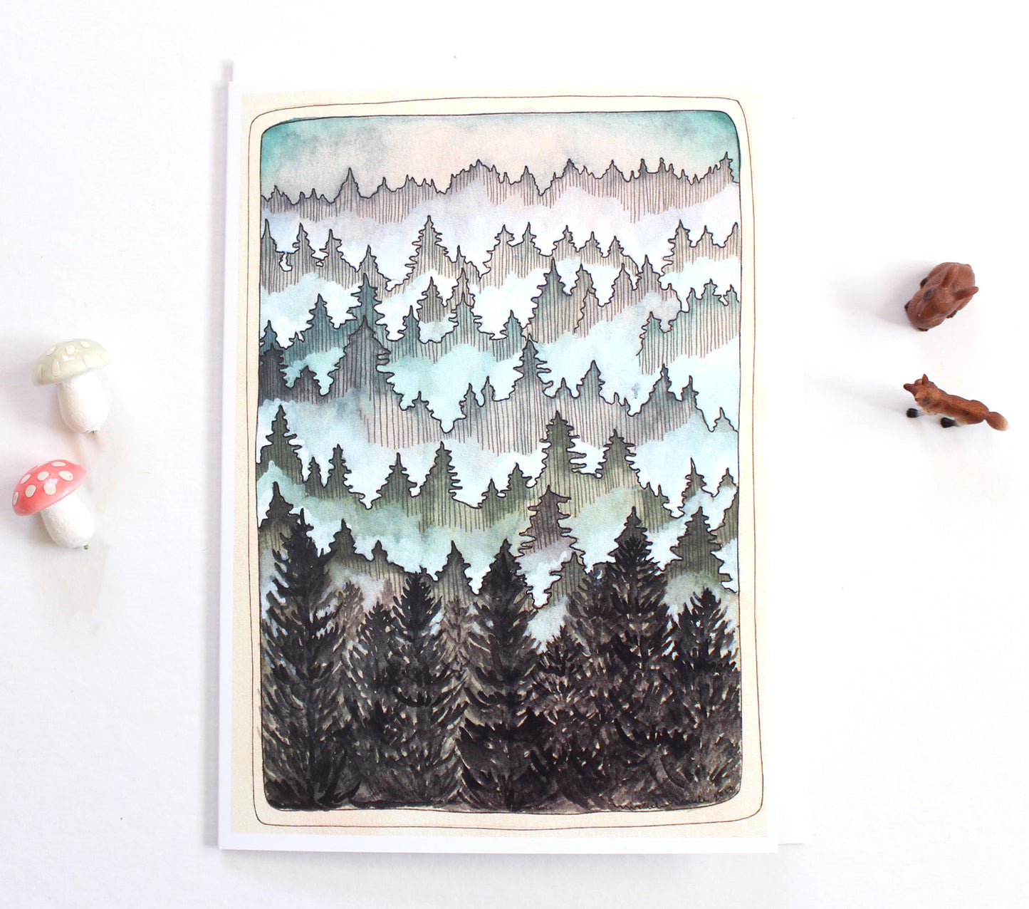Forest Greeting Card