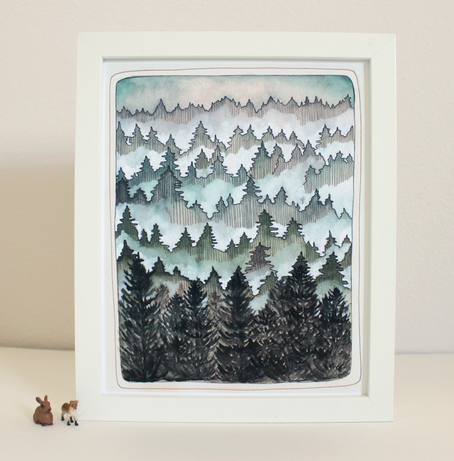 8x10 Print -Northwest Forest