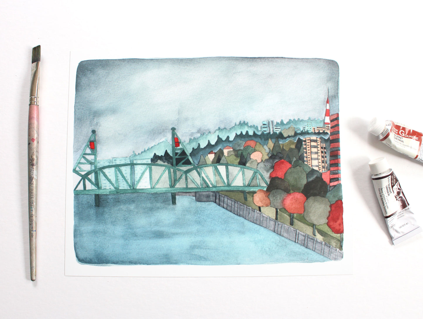 8x10 Print - Hawthorne Bridge
