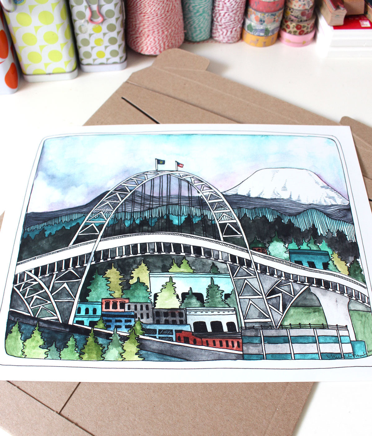 11x14 Print - 405 Bridge