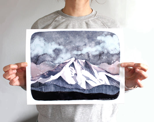 11x14 Mt Rainer Print