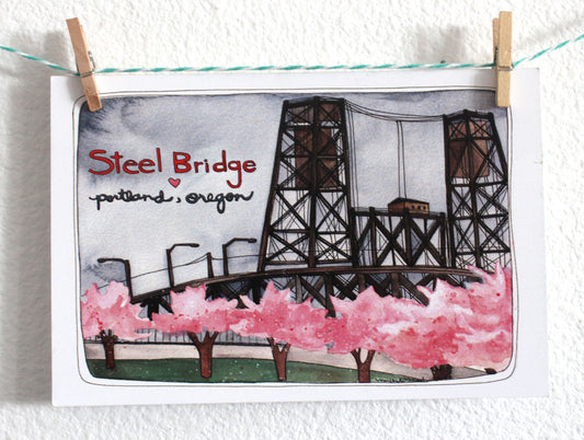 Spring Time Steel Bridge